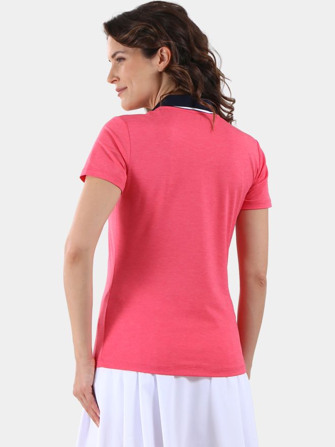 Chervo AMBROSE Halbarm Polo rot