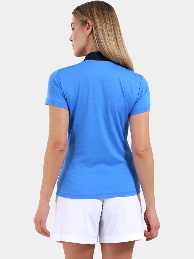 Chervo AMBROSE Halbarm Polo blau