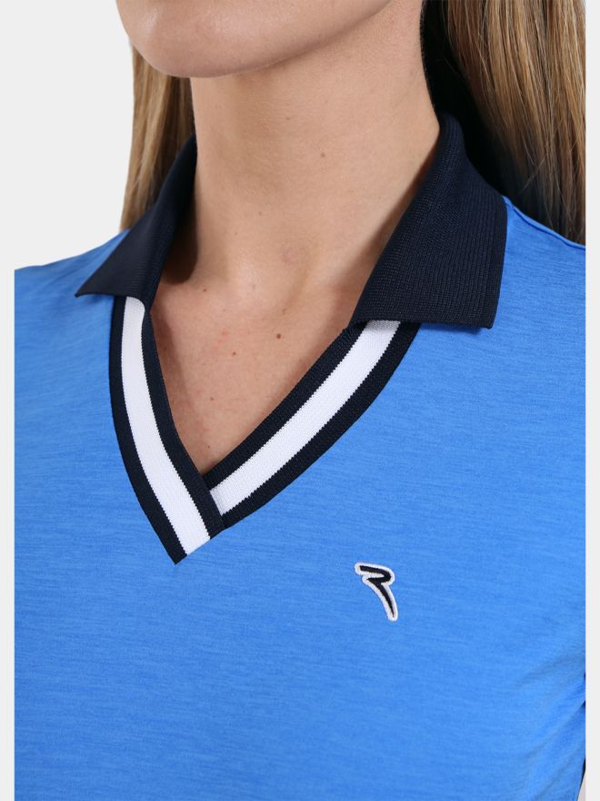 Chervo AMBROSE Halbarm Polo blau