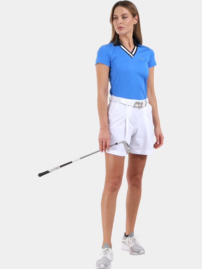 Chervo AMBROSE Halbarm Polo blau