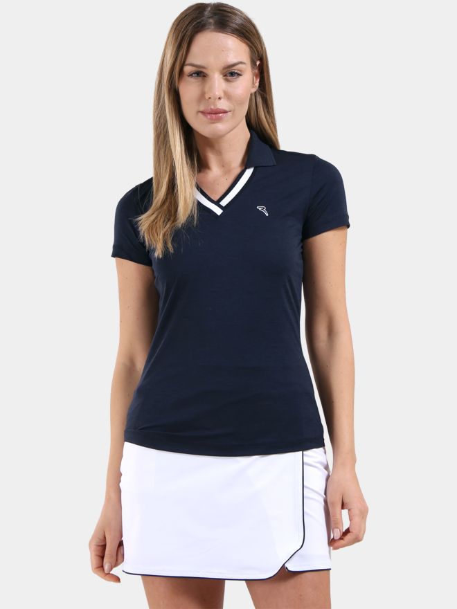 Chervo AMBROSE Halbarm Polo navy