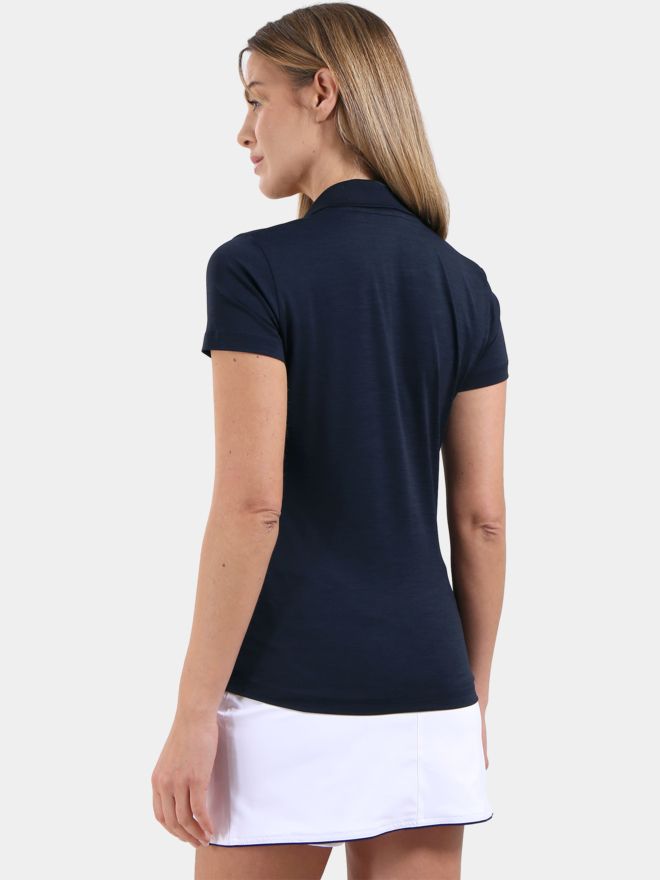 Chervo AMBROSE Halbarm Polo navy