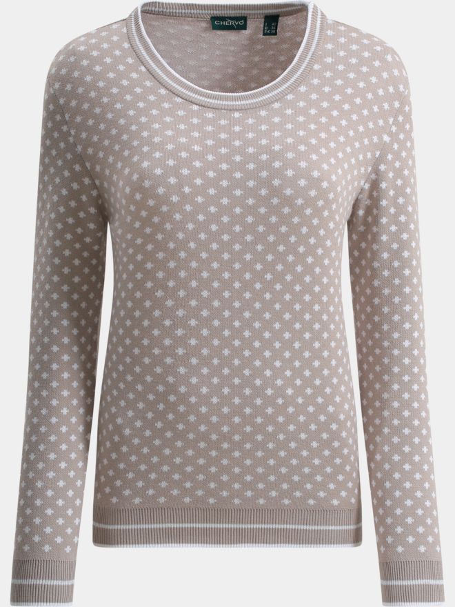 Chervo NANCY Pullover Strick beige