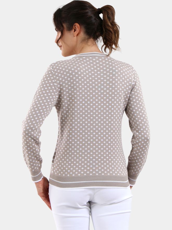 Chervo NANCY Pullover Strick beige