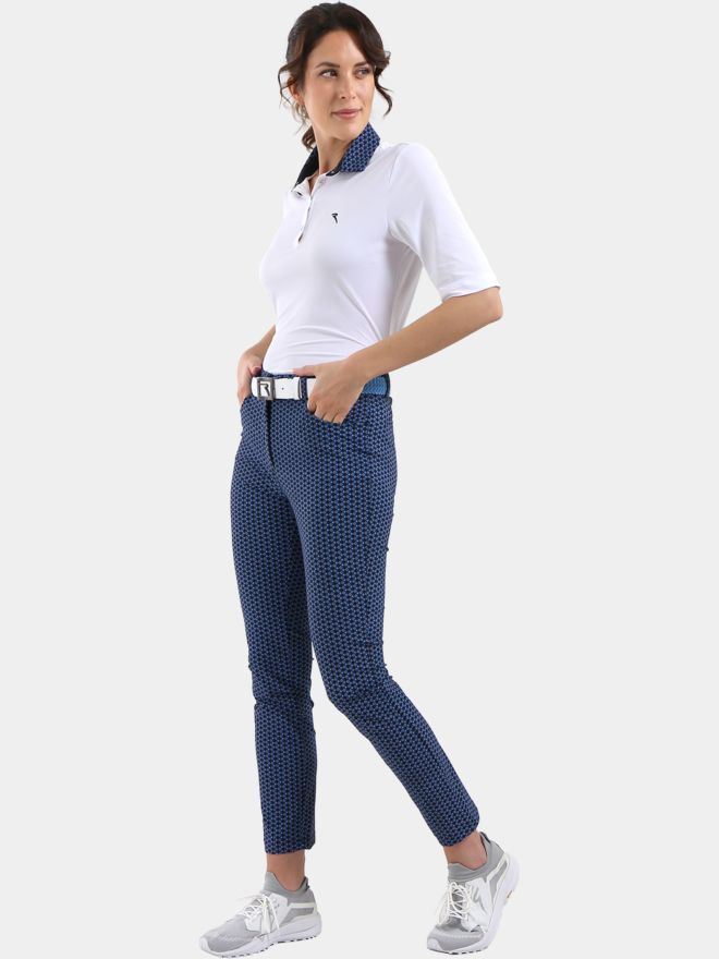 Chervo SERAFINA Chino Hose dunkelblau