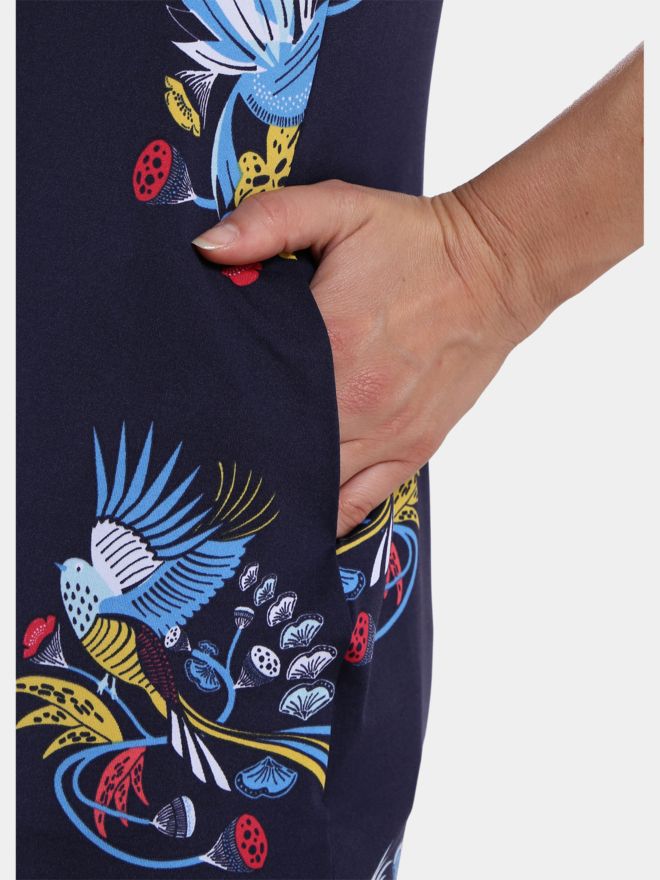 Chervo VALERIA Halbarm Kleid mehrfarbig