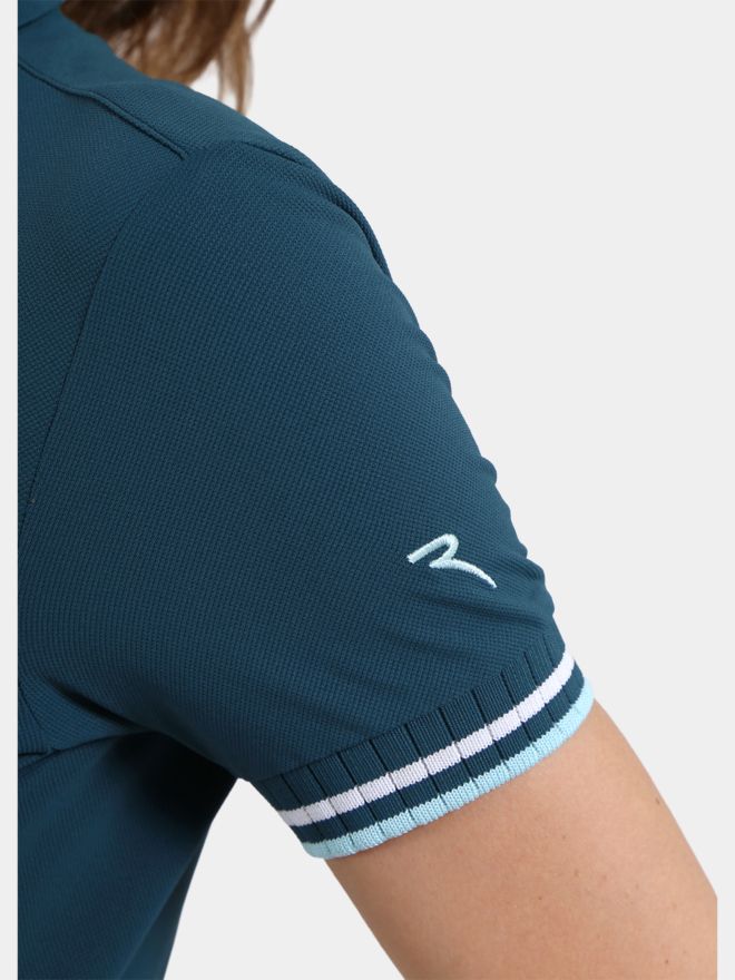 Chervo VIVIANA Halbarm Kleid grün