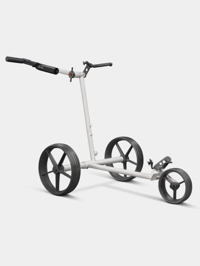 Kiffe K5 Straight Elektrotrolley inkl. Schirmhalter weiß