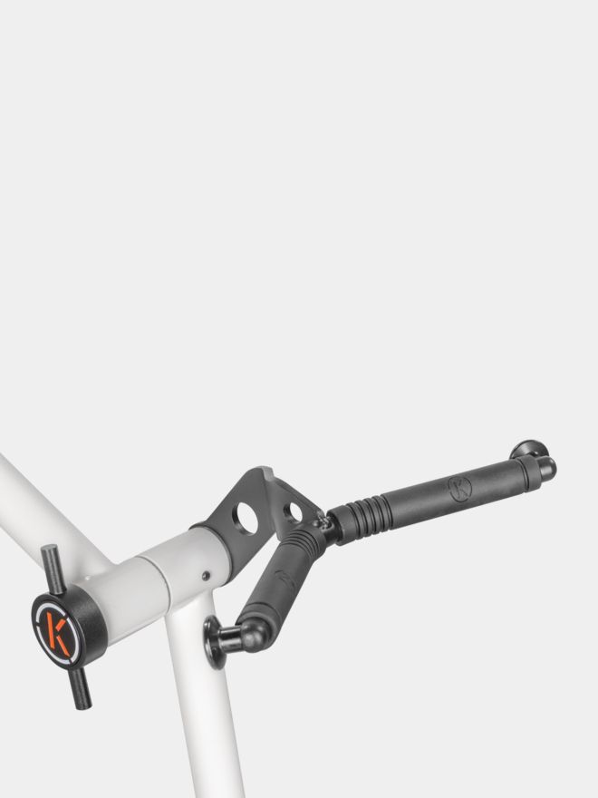 Kiffe K5 Straight Elektrotrolley inkl. Schirmhalter weiß