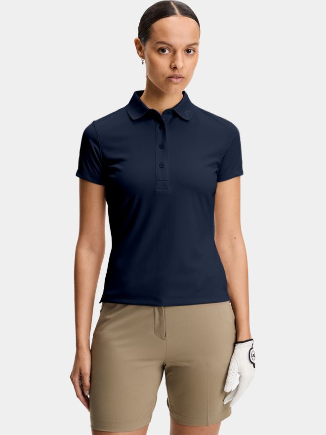 J.Lindeberg Bridge Halbarm Polo GH50 navy