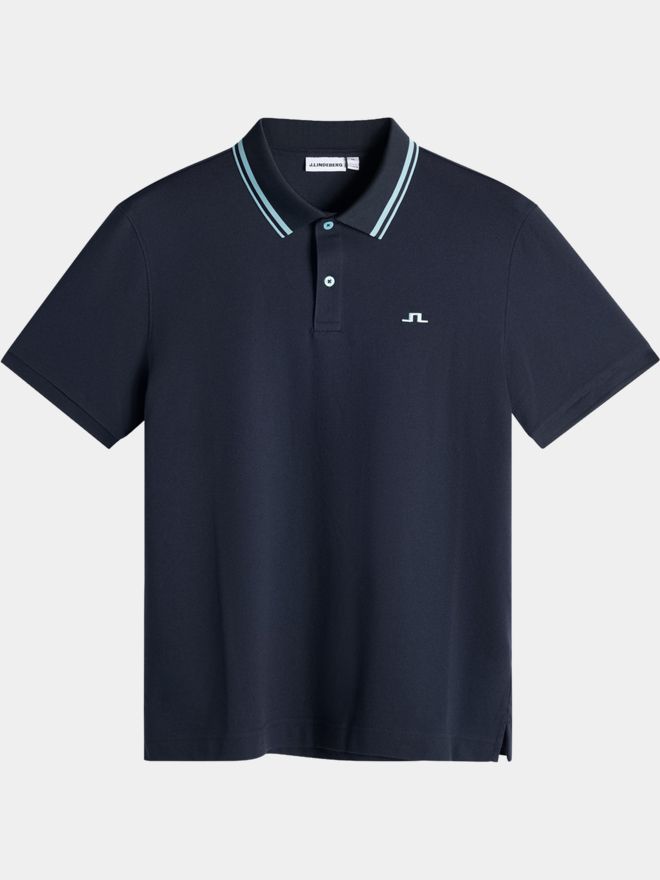 J.Lindeberg Joey Tipping Halbarm Polo GH50 navy