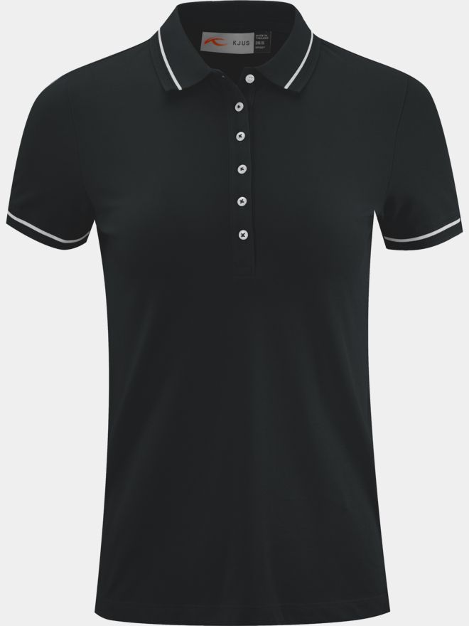 Kjus Sanna Halbarm Polo schwarz