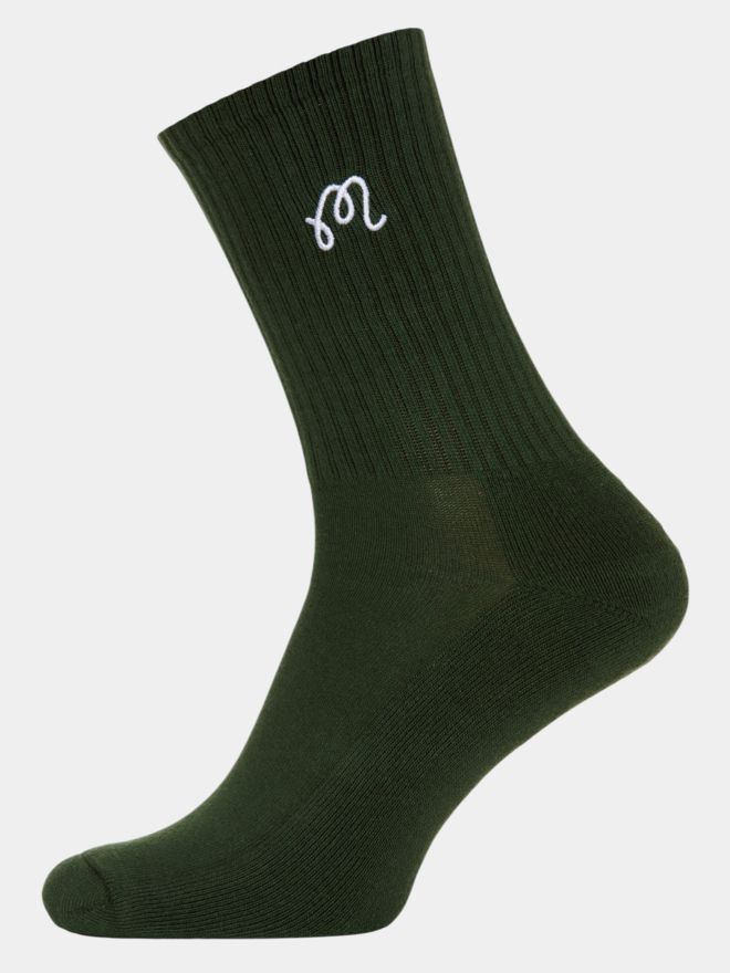 Malbon Socken 3er Pack weiß