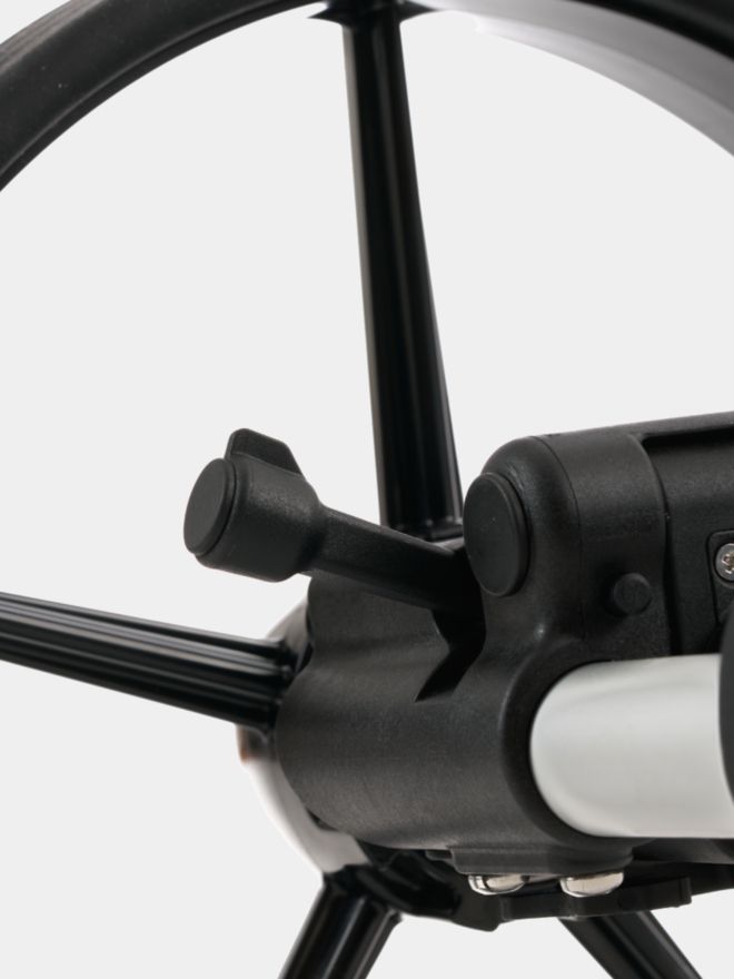 Flat Cat Zařízení Gear 3.0 včetně držáku na deštník/skórkartu a krytu Cover Protect stříbro