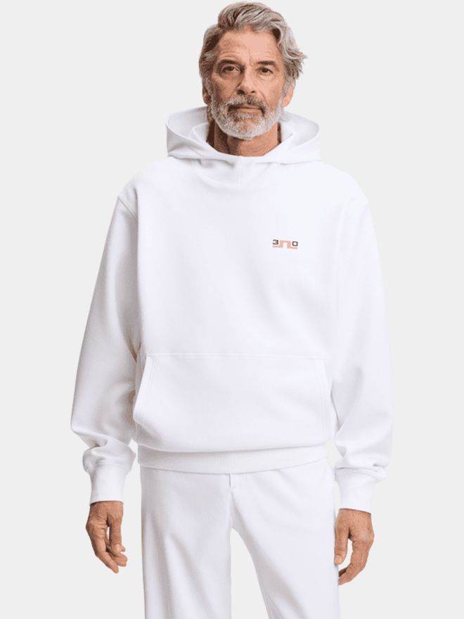 J.Lindeberg 30Y Callan Unisex Hoodie Hoodie Sweatshirt weiß