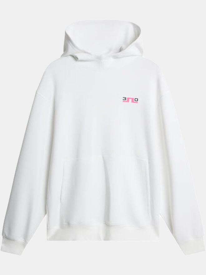 J.Lindeberg 30Y Callan Unisex Hoodie Hoodie Sweatshirt weiß