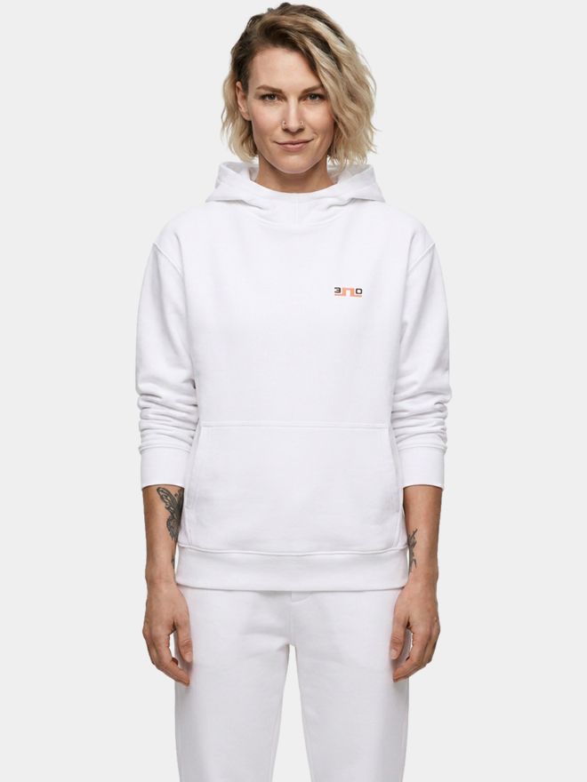 J.Lindeberg 30Y Callan Unisex Hoodie Hoodie Sweatshirt white