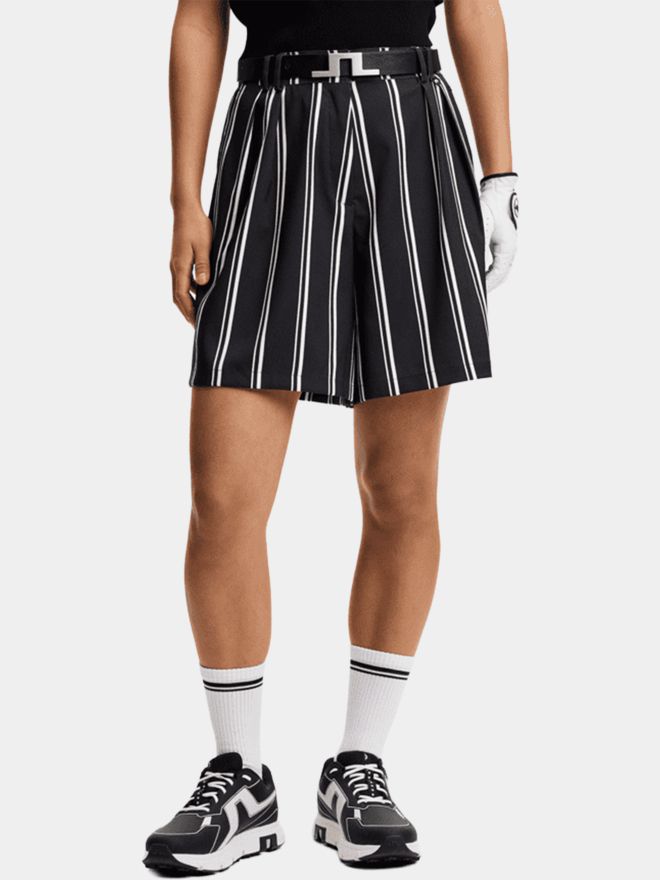 J.Lindeberg 30Y Carmen Striped Bermuda weiß