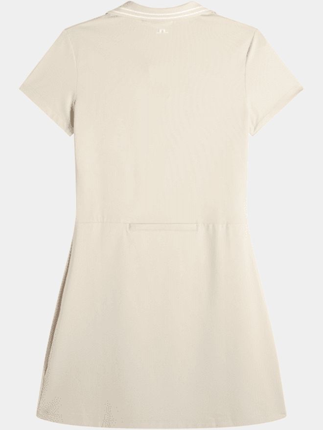 J.Lindeberg Noomi Halbarm Kleid beige