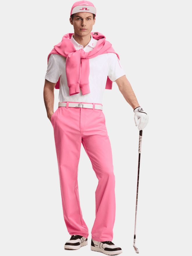 J.Lindeberg 30Y Devyn Golf Hose pink