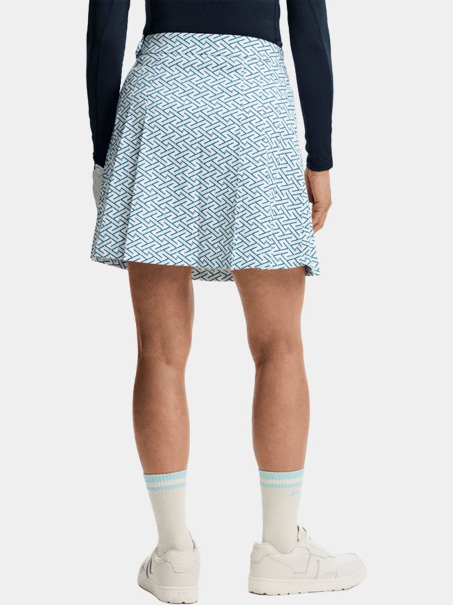 J.Lindeberg Alesia Print Skort grün
