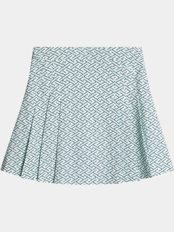 J.Lindeberg Alesia Print Skort grün