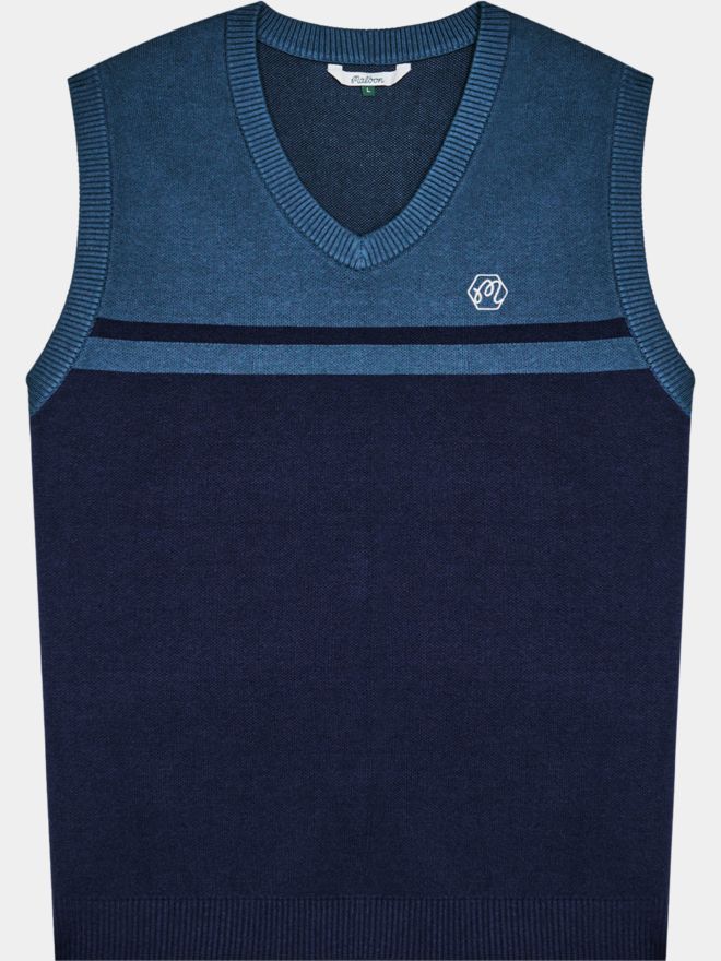 Malbon BETTINARDI Pullunder Strick navy