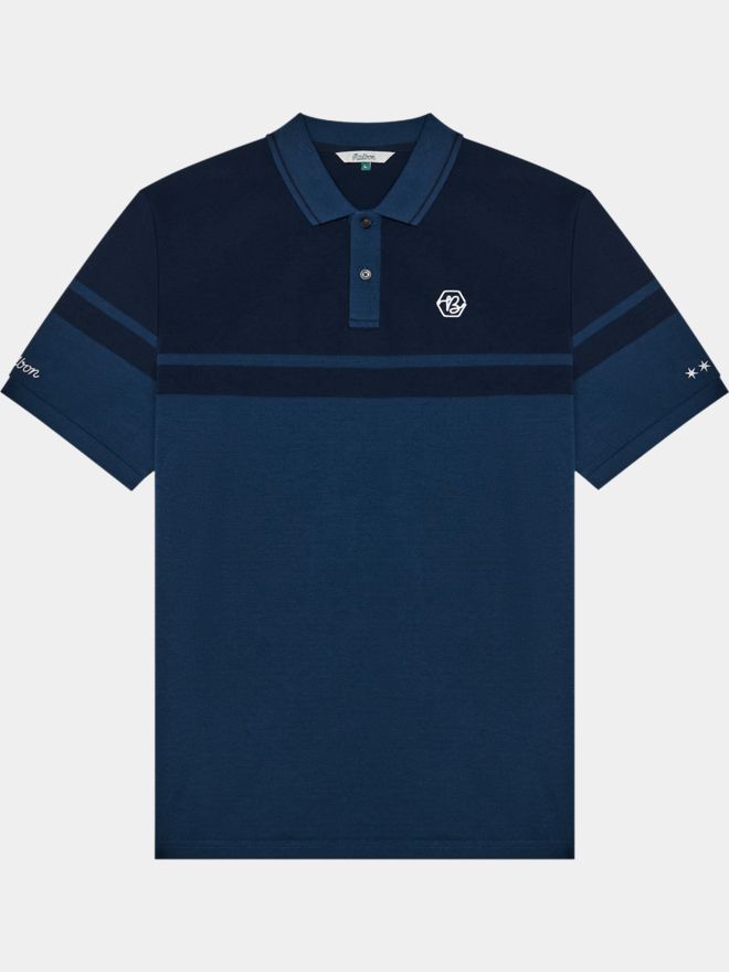Malbon BETTINARDI PIQUE Halbarm Polo navy