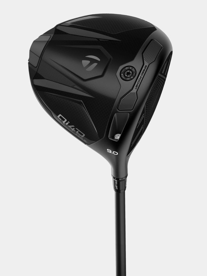 TaylorMade Qi4D Max Shadowfall Driver Graphit, Regular