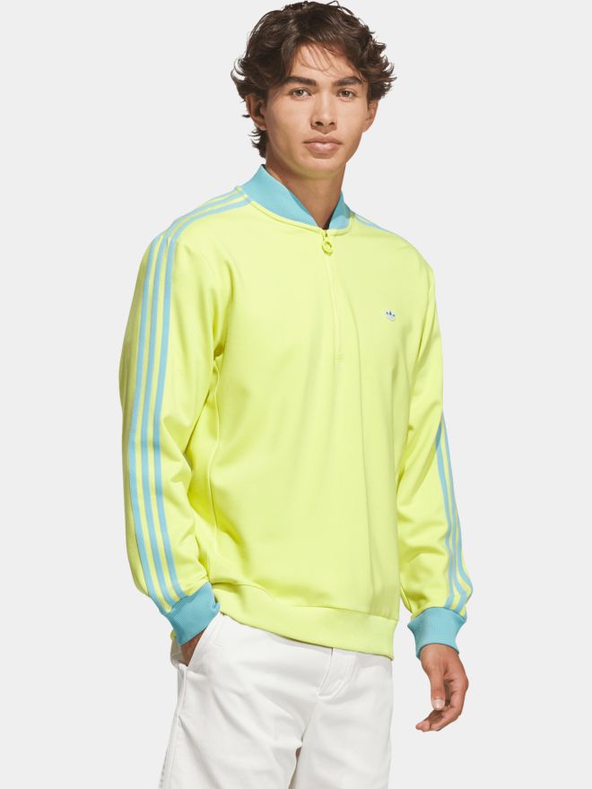 F 3 Str 1/4 Zip Stretch Midlayer gelb