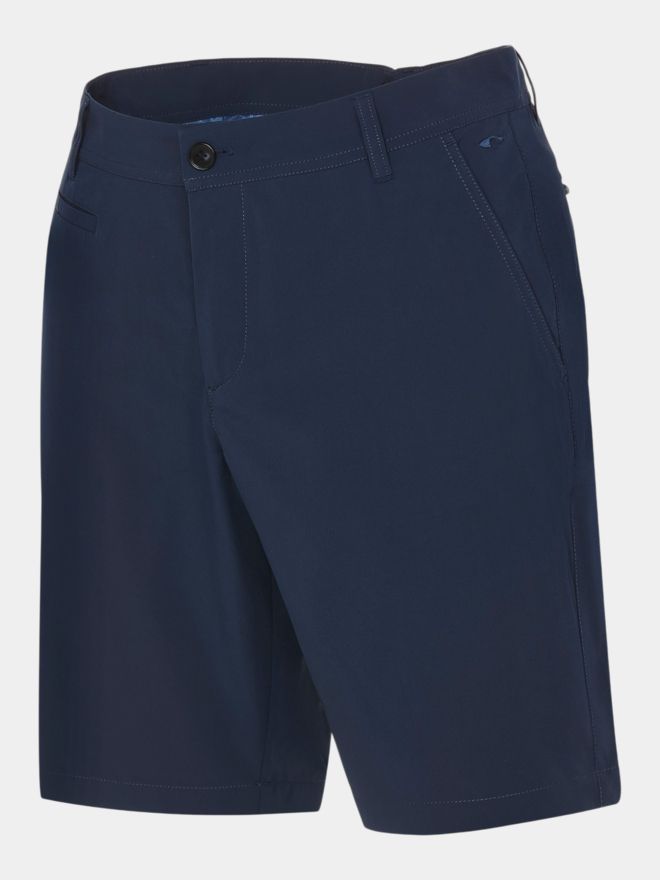 Daniel Springs LEVIN Funktions Druck Bermuda Hose navy