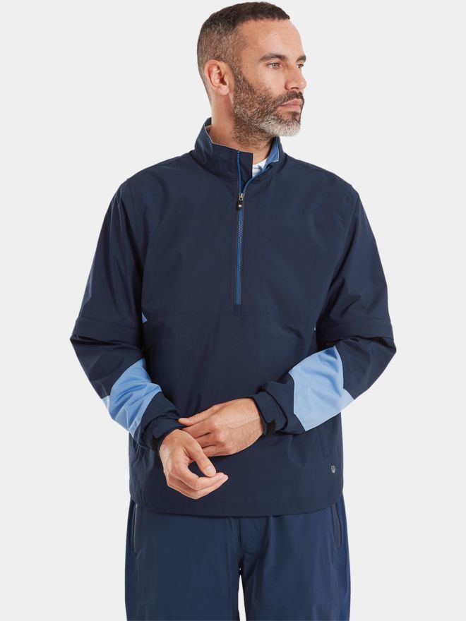 FootJoy HydroLite X Rain Shirt Langarm Windshirt navy
