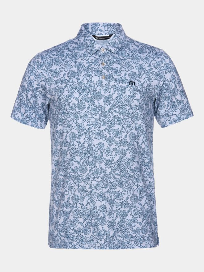TravisMathew FEATHERWEIGHT SUNBEAM Halbarm Polo sand