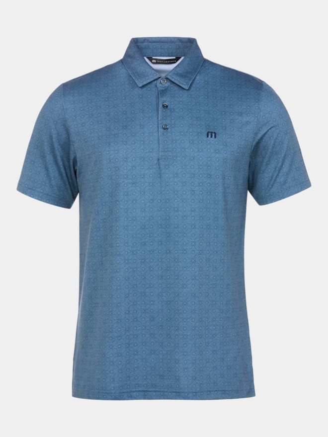 TravisMathew FEATHERWEIGHT TROPHY READY Halbarm Polo grün