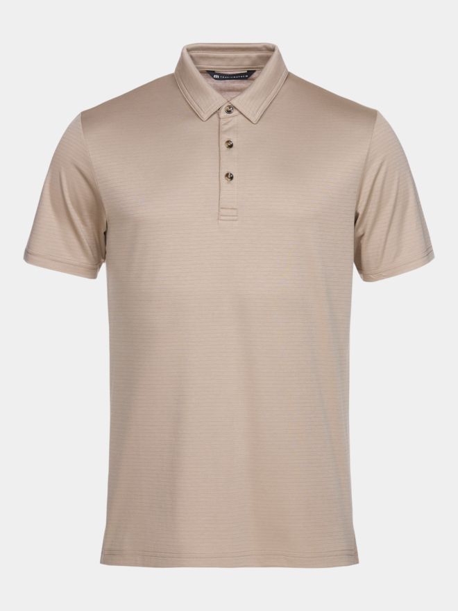 TravisMathew THE ZINNA 2.0 Halbarm Polo beige