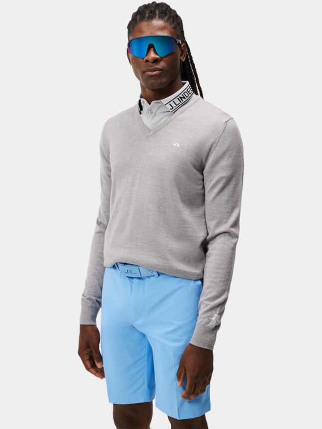 J.Lindeberg Lymann Strick Pullover grau