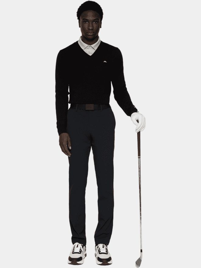 J.Lindeberg Lymann Strick Pullover schwarz