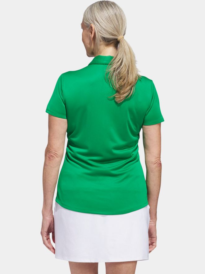 adidas Golf Performance Primegreen Halbarm Polo grün