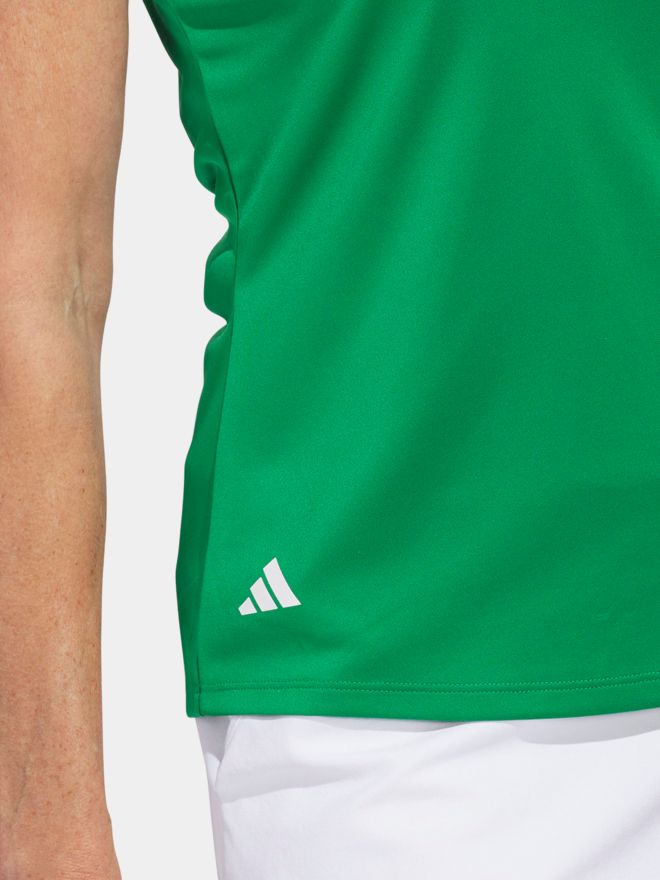 adidas Golf Performance Primegreen Halbarm Polo grün