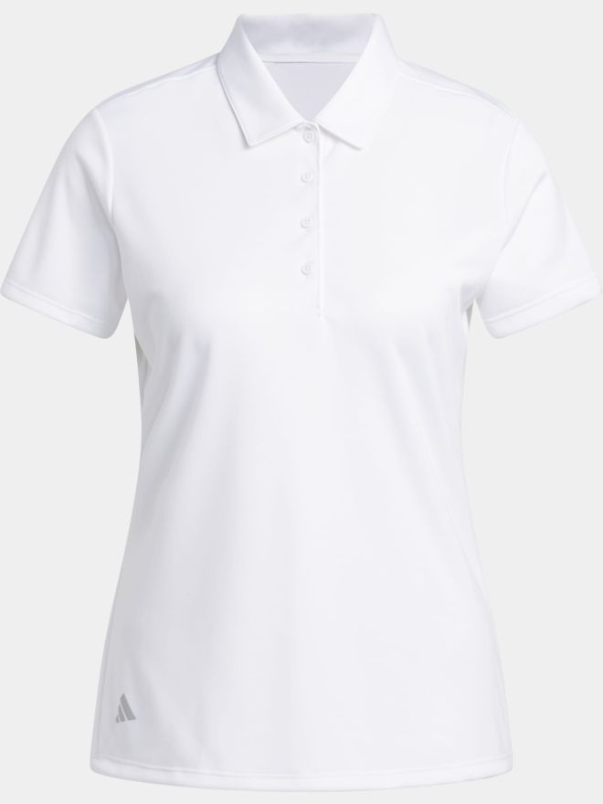 adidas Golf Performance Primegreen Halbarm Polo weiß
