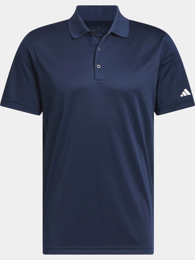 adidas Golf Performance Primegreen half-sleeve polo navy