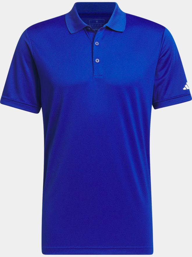 adidas Golf Performance Primegreen half-sleeve polo blue