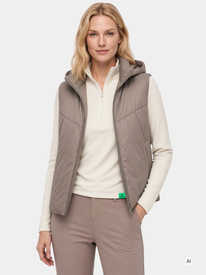 Fire and Ice BONNY Thermo Weste sand