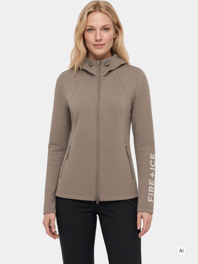 Fire and Ice GLORIA Stretch Jacke sand