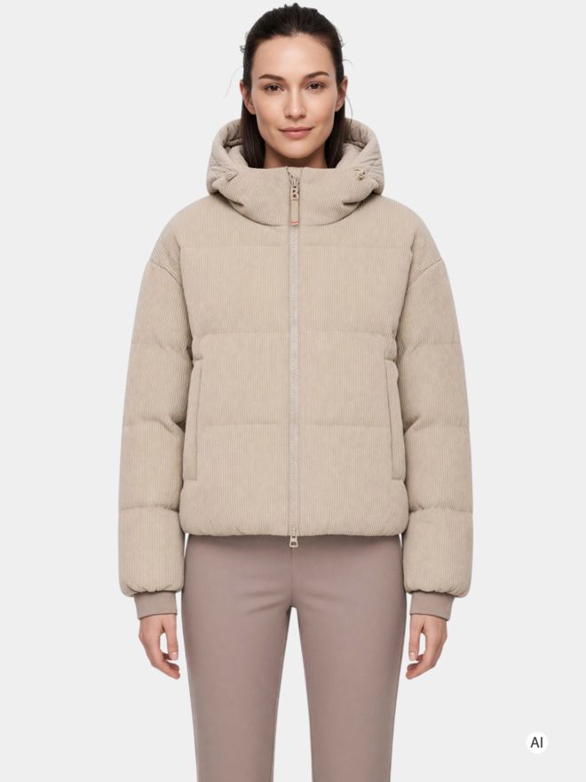 Fire and Ice NEILA-D Daunen Jacke sand