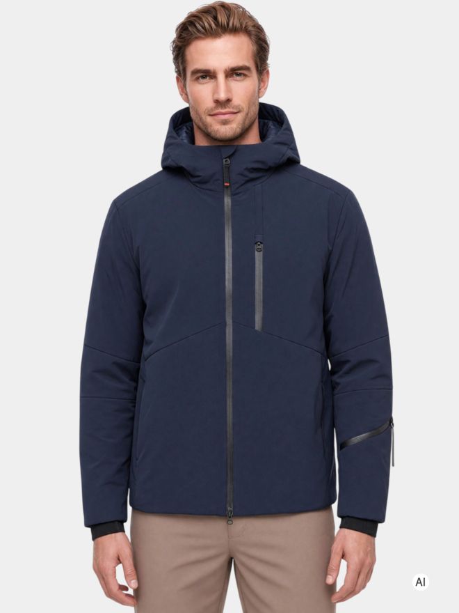 Fire and Ice TEC-YAG Thermo Jacke navy