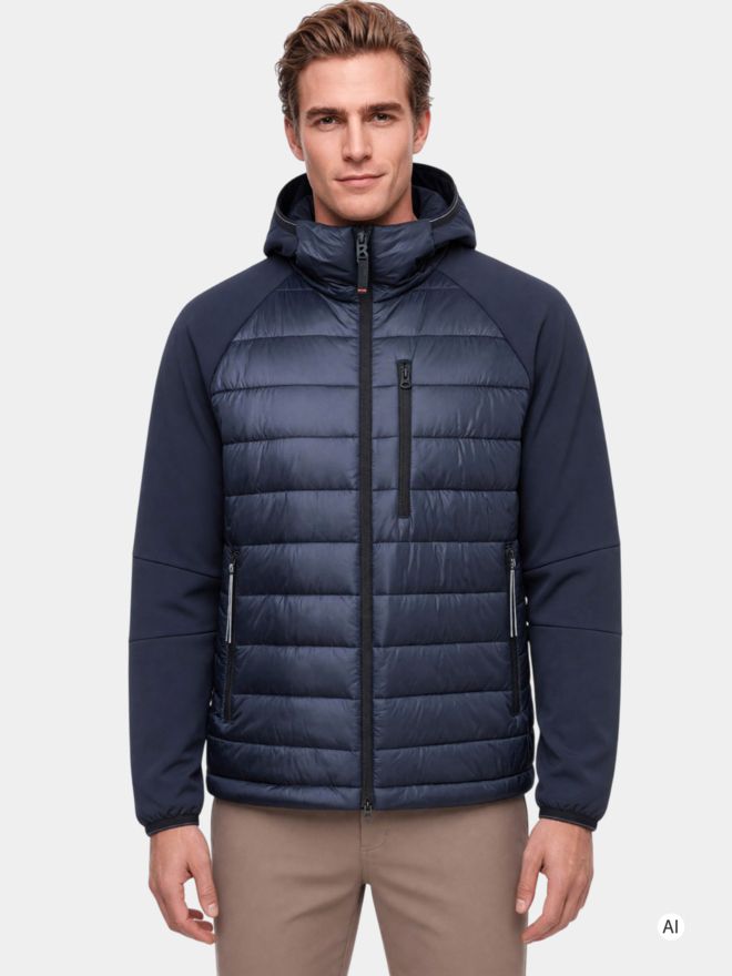 Fire and Ice ANIAN Thermo Jacke navy