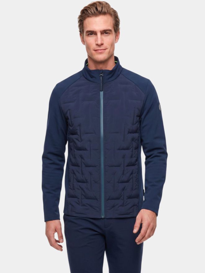 Daniel Springs Hybrid Softshell Thermo Jacke navy