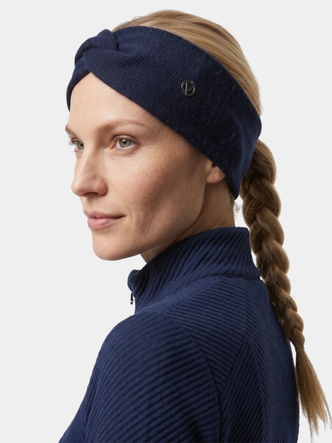 Valiente Merino Stirnband sonstige Textil Accessoires navy
