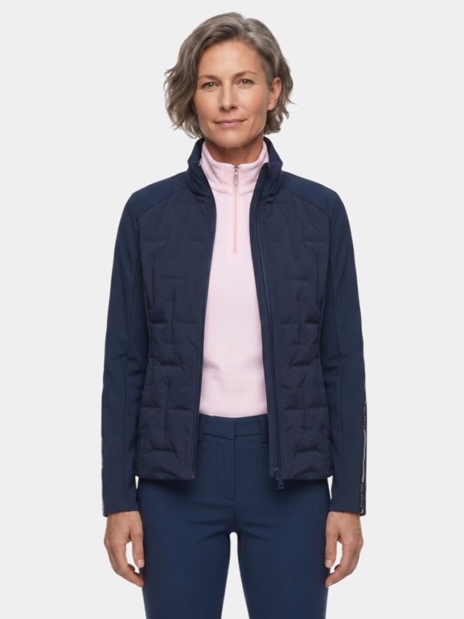 Valiente Hybrid Softshell Thermo Jacke navy